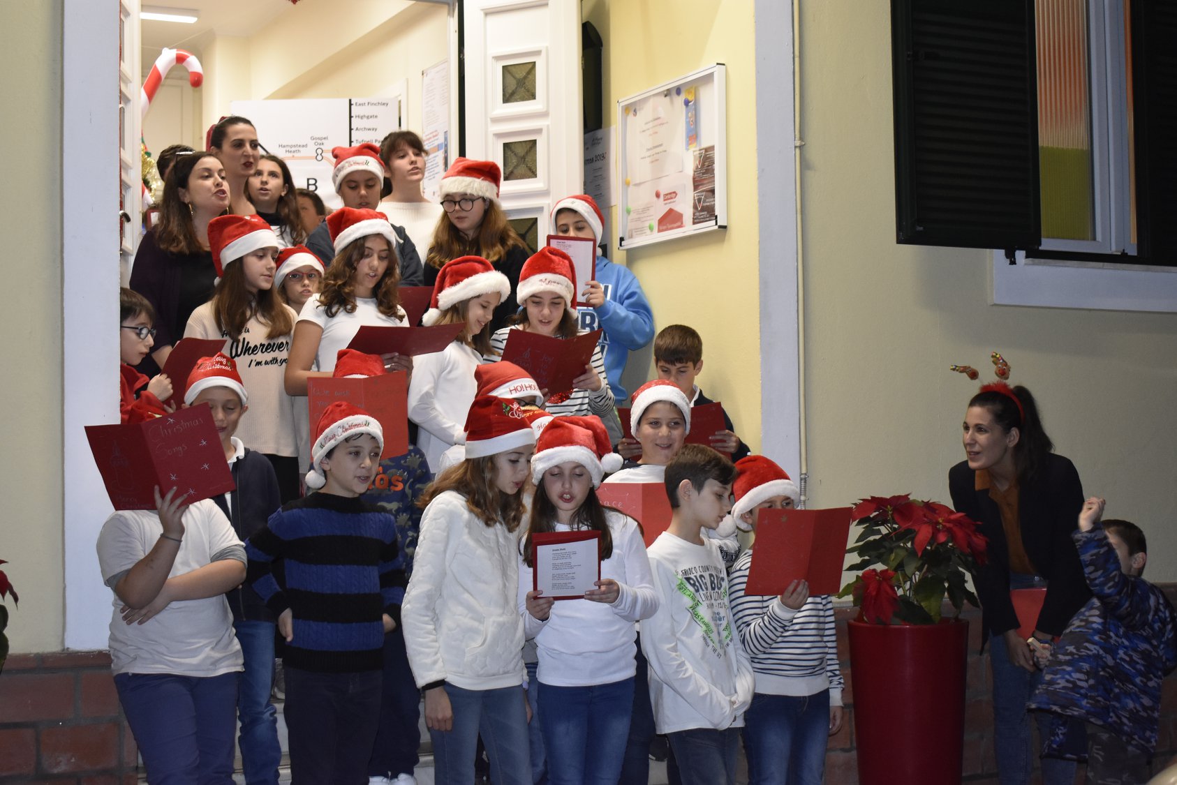 Christmas carolling 2019
