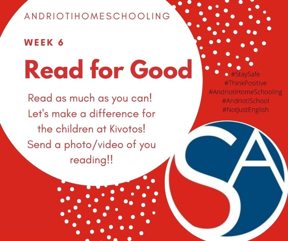 Andrioti Home Schooling: Week 6 challenge